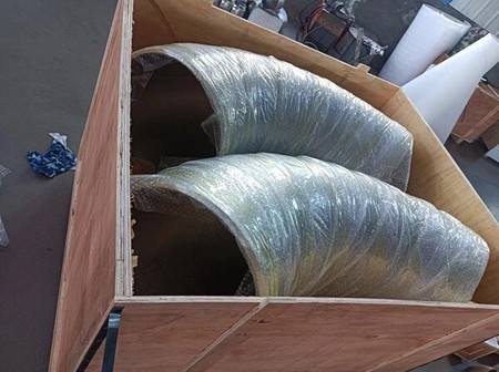 Large OD Titanium Bend packing Large OD Titanium Bend packing