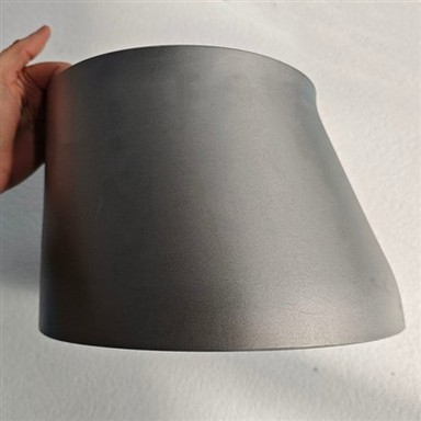 Reducer eċċentriku wweldjat tat-titanju